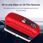 Plastic Portable Car Glass Oil Film Remover Cleaning Brush Improves Clarity and Visibility - Image 2