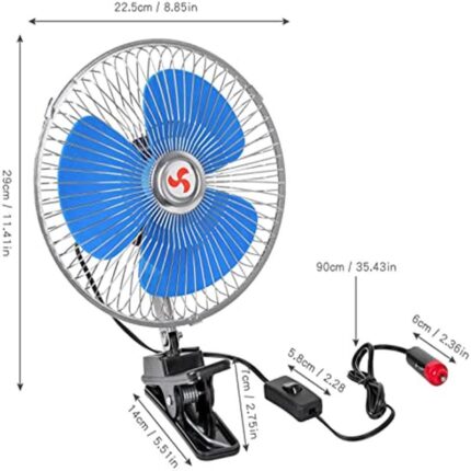 Portable Car Cooling Fan