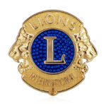 Premium 3D Lion Emblem Badg