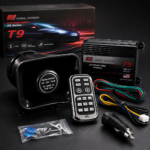 Premium Car Speaker with Remote Horn - Image 2