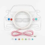 LED Angel Eyes Headlight Ring - Image 2