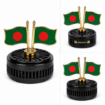 Bangladesh Flag Car Dashboard Air Freshener - Image 2