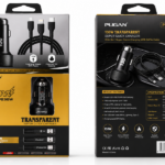 PUGAN P-A102 130W Transparent Super Quick Car Charger - Image 2