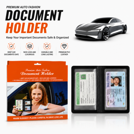 Premium Car Document Holder