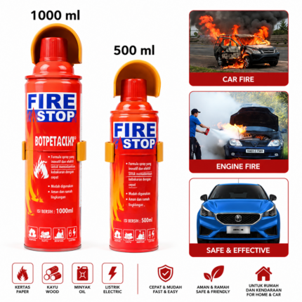 Fire Stop Portable Fire Extinguisher Spray
