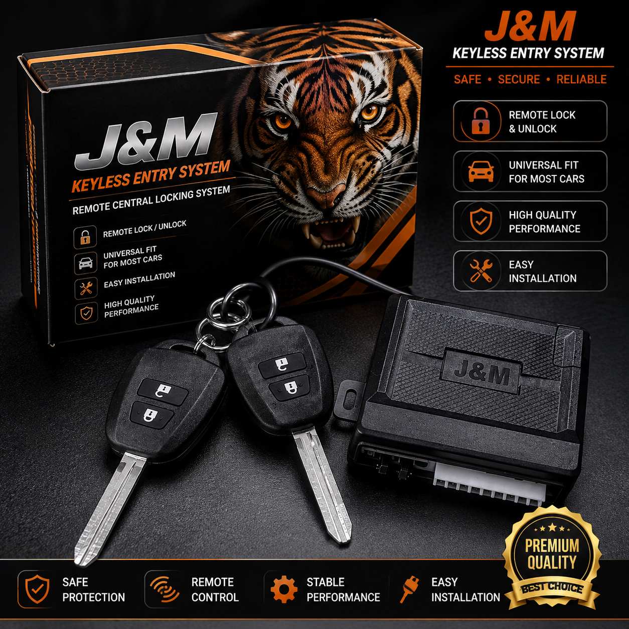 lock unlock1 J&M Keyless Entry System - Image 1
