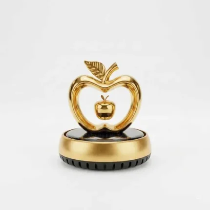 Car Solar Rotating Apple Air Freshener