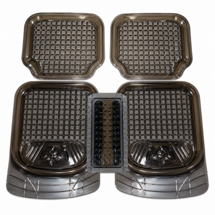 Premium Universal PVC Car Floor Mat Set