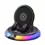 📱 Premium RGB Wireless Charging Car Phone Holder