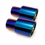 Premium Burnt Blue Exhaust Muffler Tip - Image 2