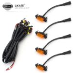 LED Car Work Light – Bright Amber Light