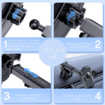  360° Adjustable Car Mobile Phone Holder - Image 3